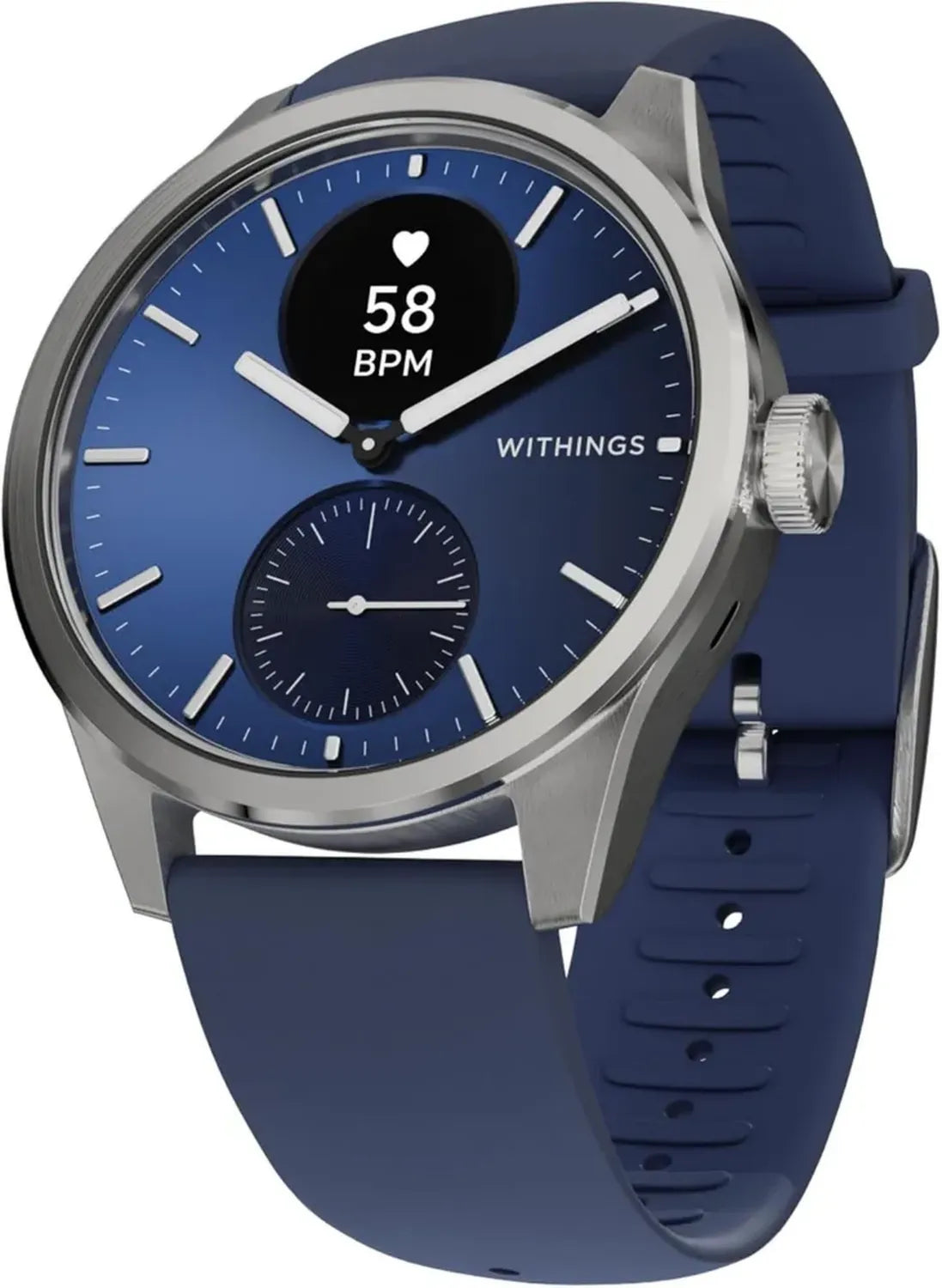 Withings ScanWatch 2 – Orologio Smart Ibrido con ECG, SpO2 e Monitoraggio della Salute