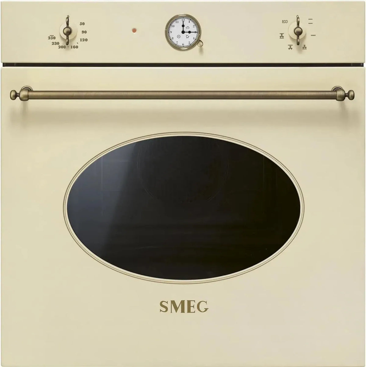 Forno Elettrico da Incasso Ventilato 70L, Panna, Grill, Classe A