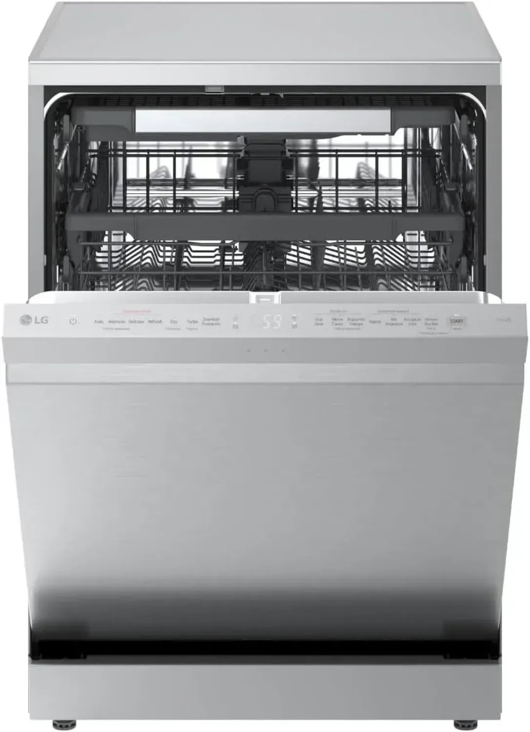 Lavastoviglie LG Serie 5, 14 Coperti, TrueSteam, Wi-Fi, Grigio