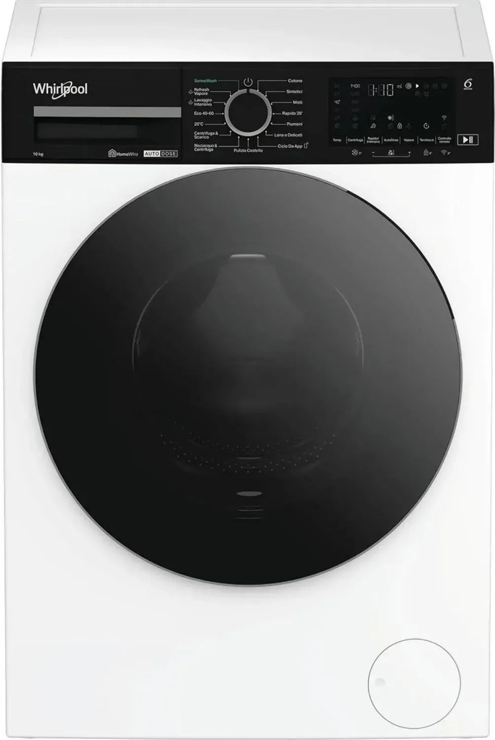 Lavatrice 10kg 1400 Giri Classe A Autodosaggio Vapore Wi-Fi
