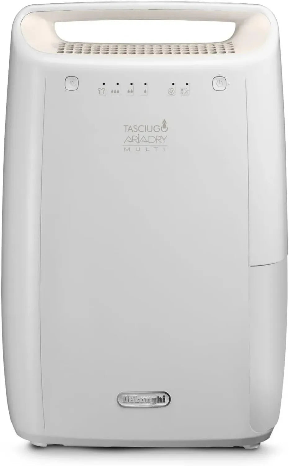 De'Longhi Tasciugo AriaDry - Deumidificatore Portatile da 10L con Filtrazione Tripla e Funzione Asciugatura, Bianco