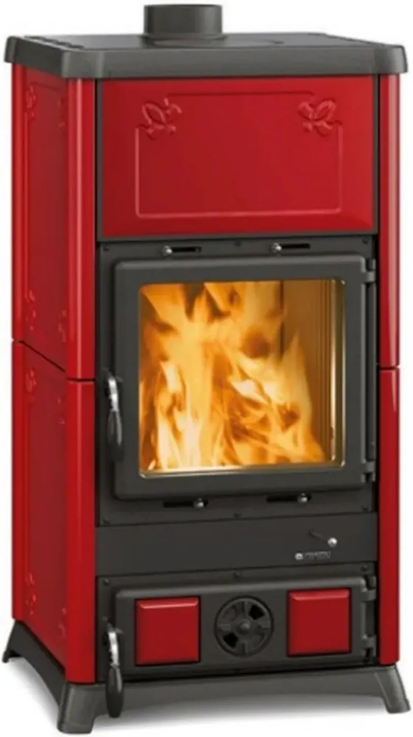 Stufa a Legna Nordica Fedora 9,6 kW per Ambienti 238 m³ in Bordeaux