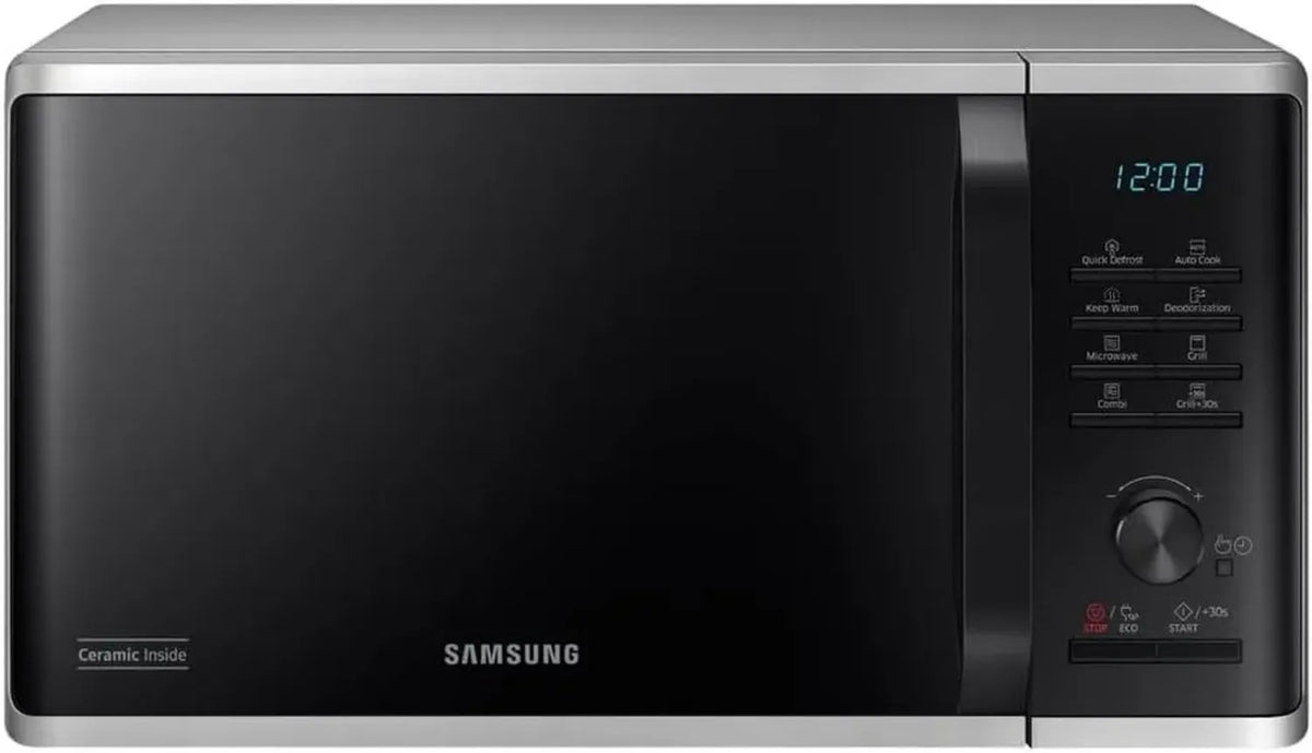 Samsung Microonde con Grill e Doratore 23L, Programmi Smart, Silver