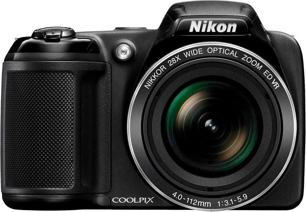 Nikon Coolpix L340 Fotocamera Compatta 20 MP Zoom 28x LCD 3'' HD Nero Ricondizionata