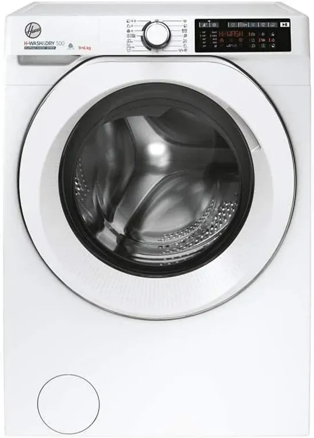 Hoover HD 696AMC/1-S Lavatrice Asciugatrice 9/6 Kg, Vapore, Classe D