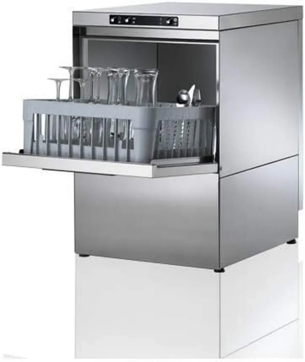 Lavastoviglie da Bar con Cesto 35x35 cm per Bicchieri e Tazze