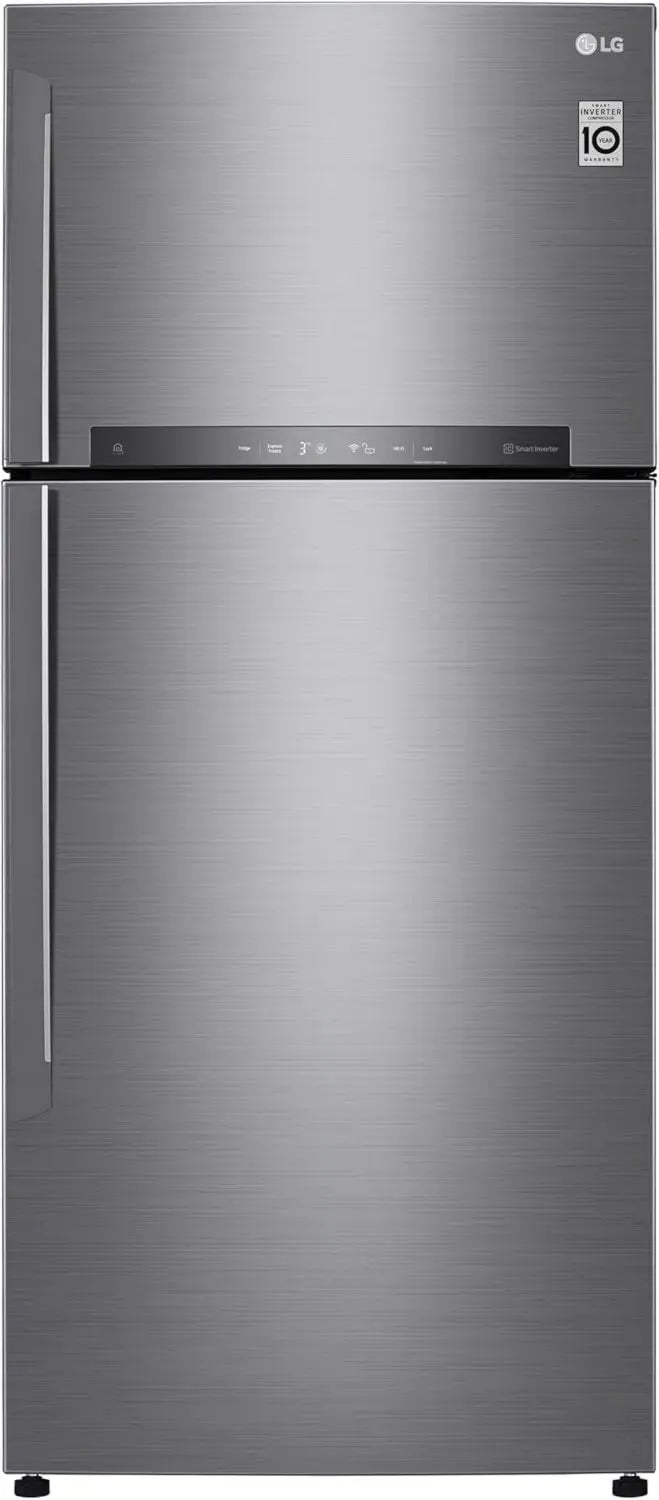 LG Frigorifero Doppia Porta 506L, Classe E, WiFi Thinq, Door Cooling, Inox