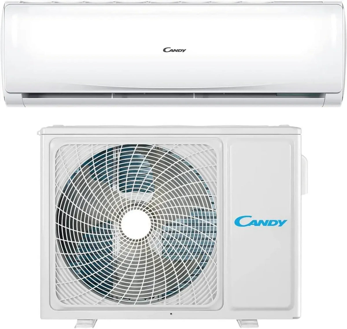 Candy Climatizzatore Smart 9000 BTU, Silenzioso 19 dBA, Monosplit con Pompa di Calore, Controllo App e Funzione Self-Clean