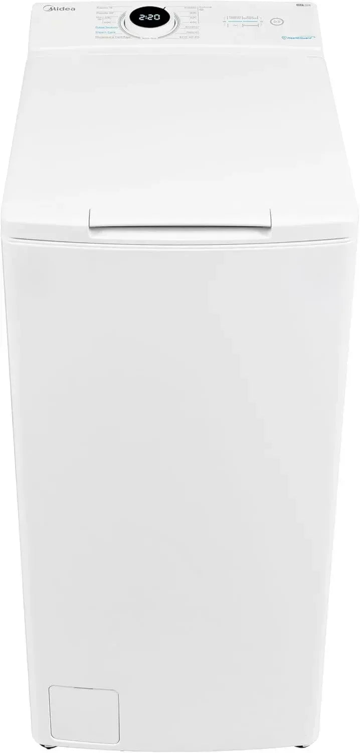 Lavatrice Midea Carica dall'Alto 7 kg Classe A 1200 Giri con Vapore e Motore BLDC