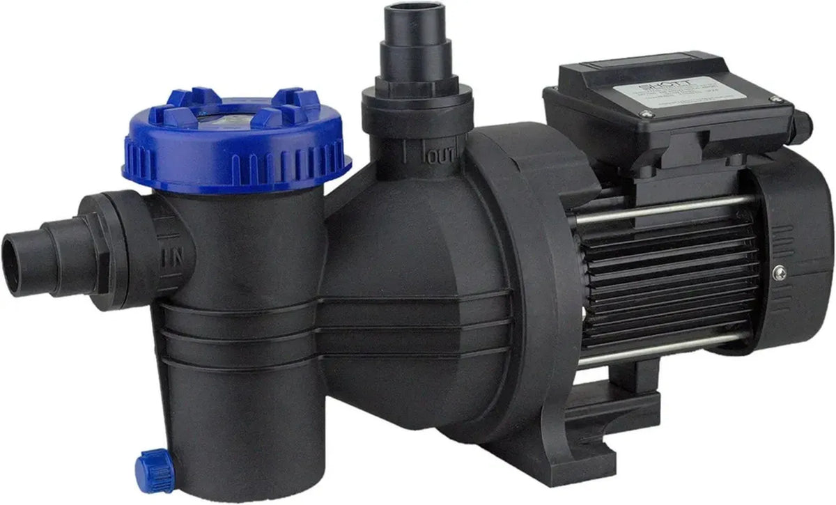 Pompa Filtro Autoaspirante STEINBACH WP 7000, 230V/400W, Portata 160 l/min, Altezza 9m, Nero