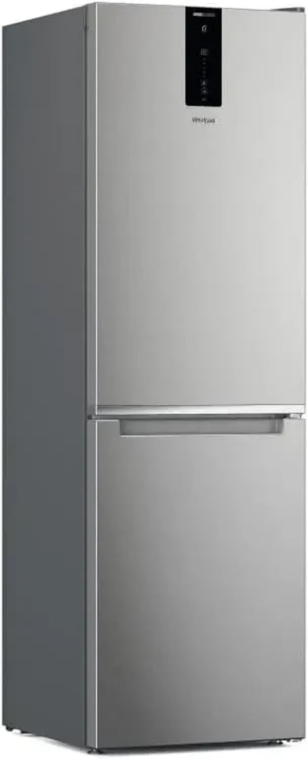 Frigorifero Combinato Whirlpool W7X 82O OX, 335L, Classe E, Acciaio Inossidabile