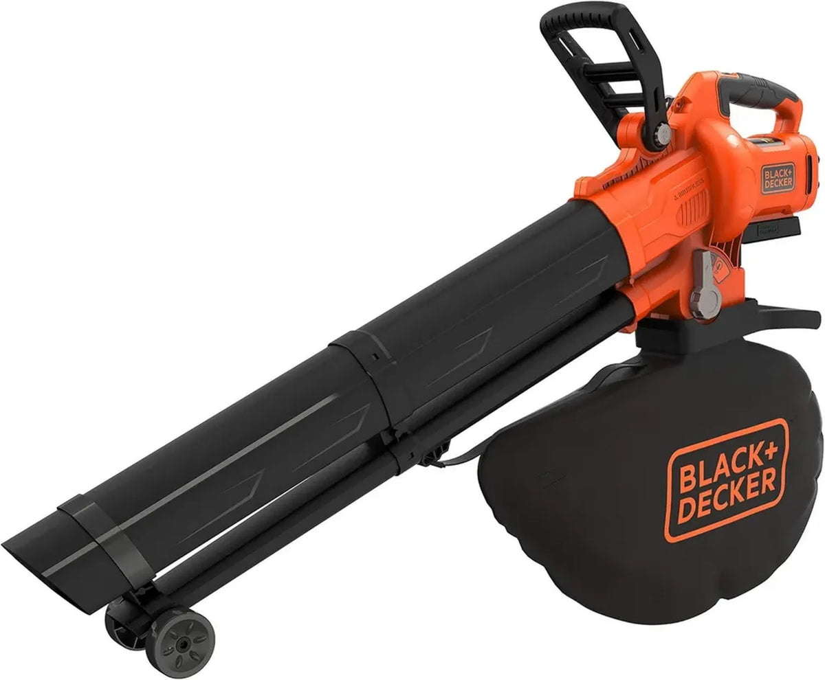 Soffiatore Aspiratore Trituratore a Batteria 36V BLACK+DECKER, Motore Brushless, Unità senza Batteria