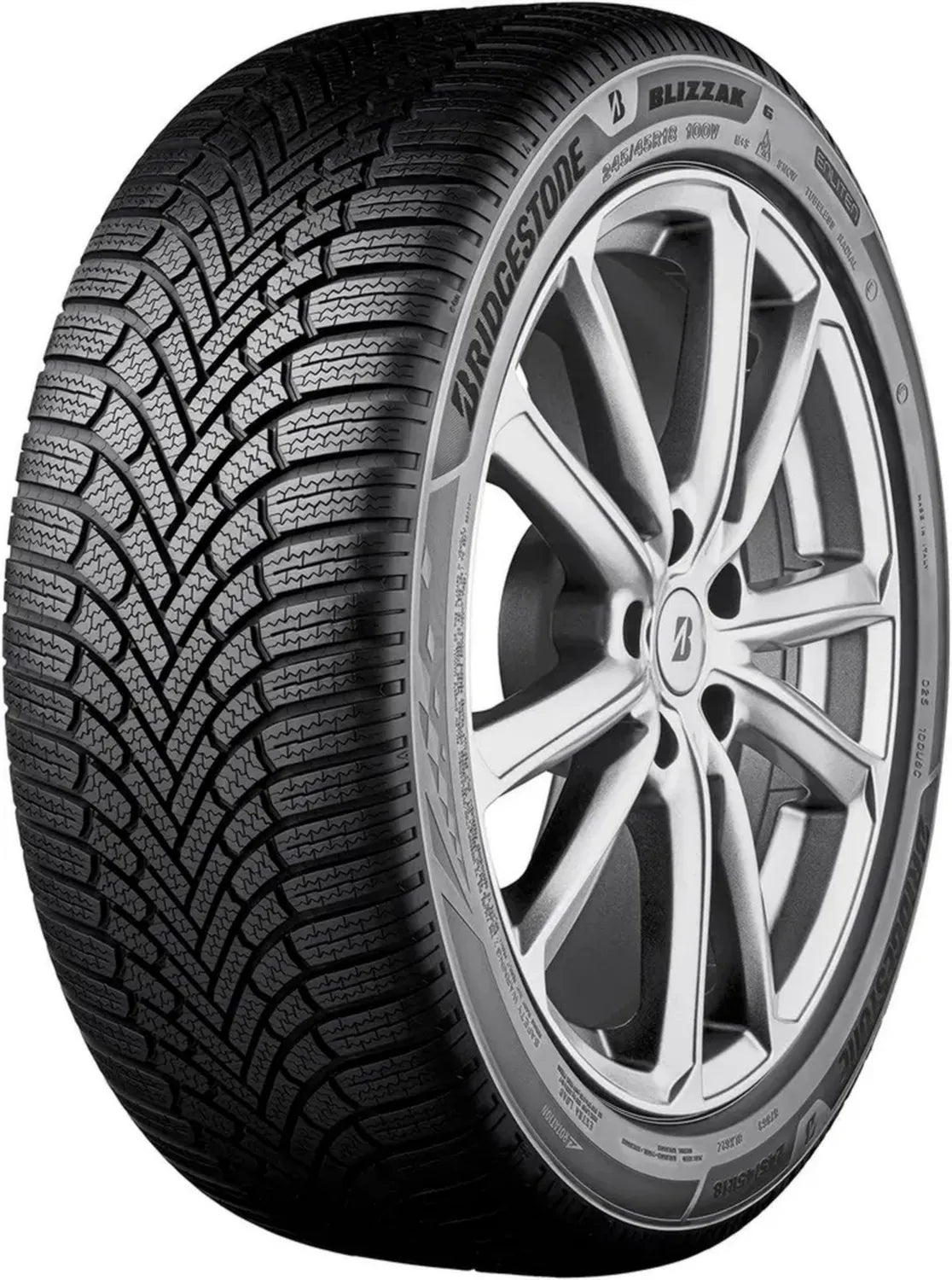 Bridgestone BLIZZAK 6 Enliten 225/55 R17 101V XL - Pneumatici invernali per auto e SUV