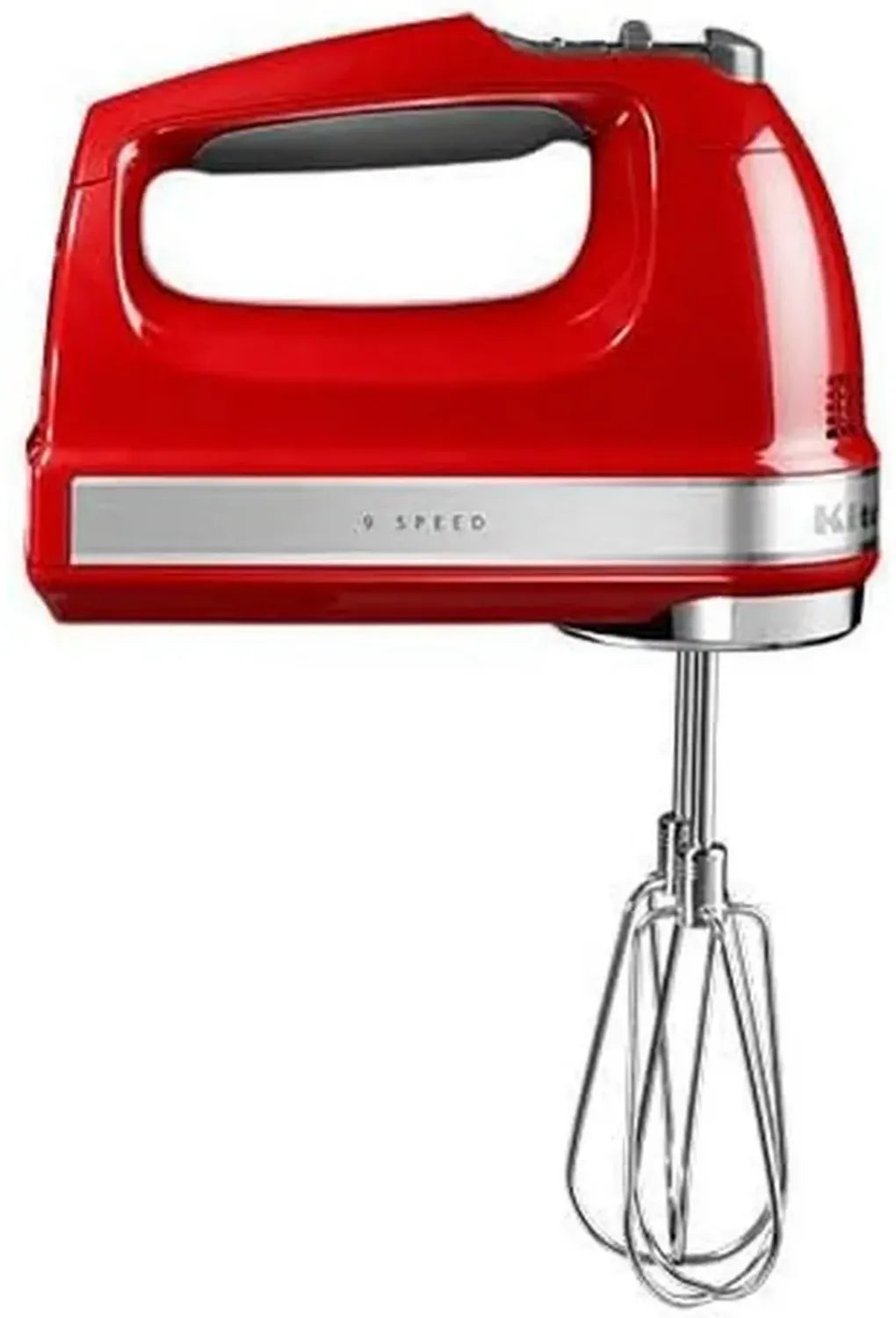 KitchenAid Sbattitore Manuale 9 Velocità con Accessori in Acciaio Inox