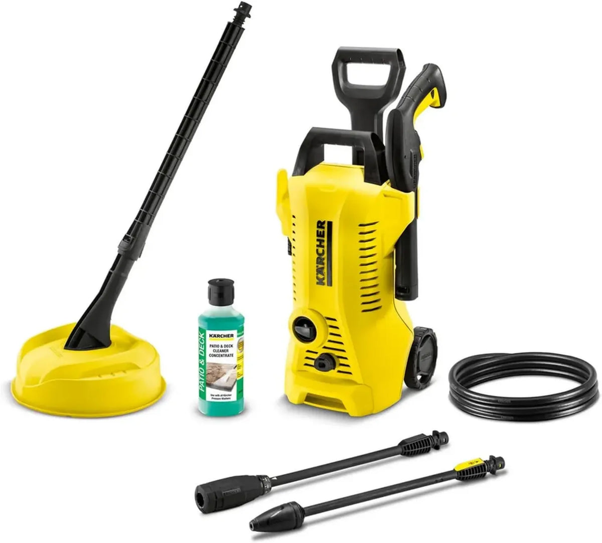 Kärcher Idropulitrice K 2 Power Control con Accessori, 110 bar, 360 l/h, Superfici 20 m²/h