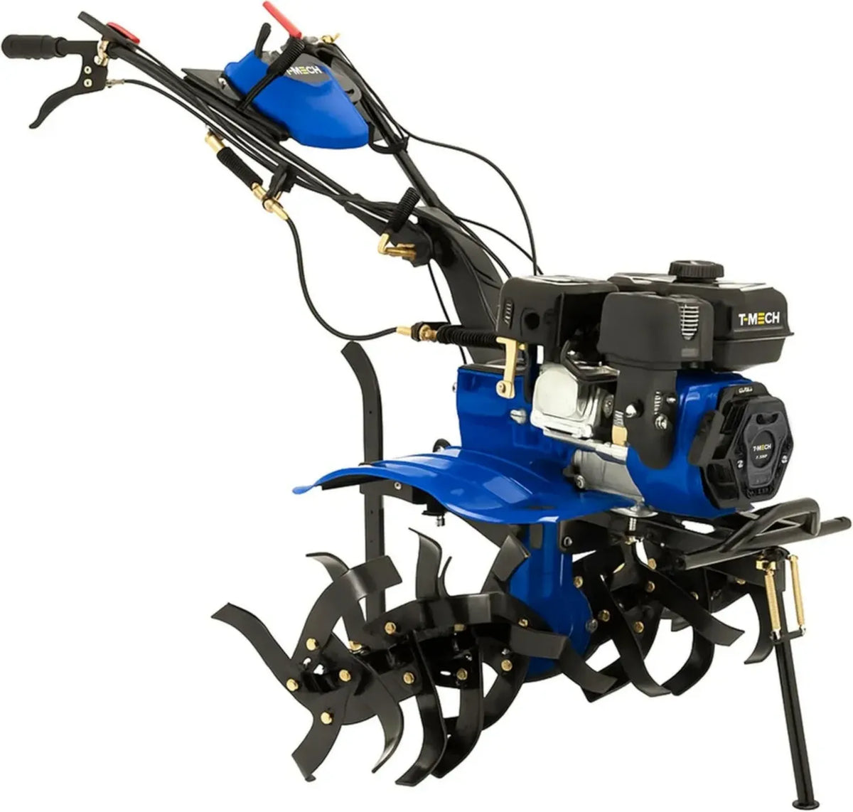 Motozappa a Benzina 7,5HP 212cc per Giardinaggio con Larghezza Regolabile e Accessori Inclusi
