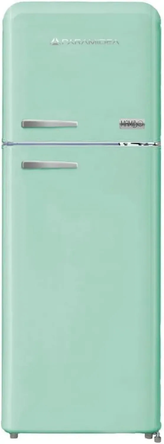 Frigorifero Vintage Verde Doppia Porta 240L con Ventilazione - PYRAMIDEA MAMBO2402G