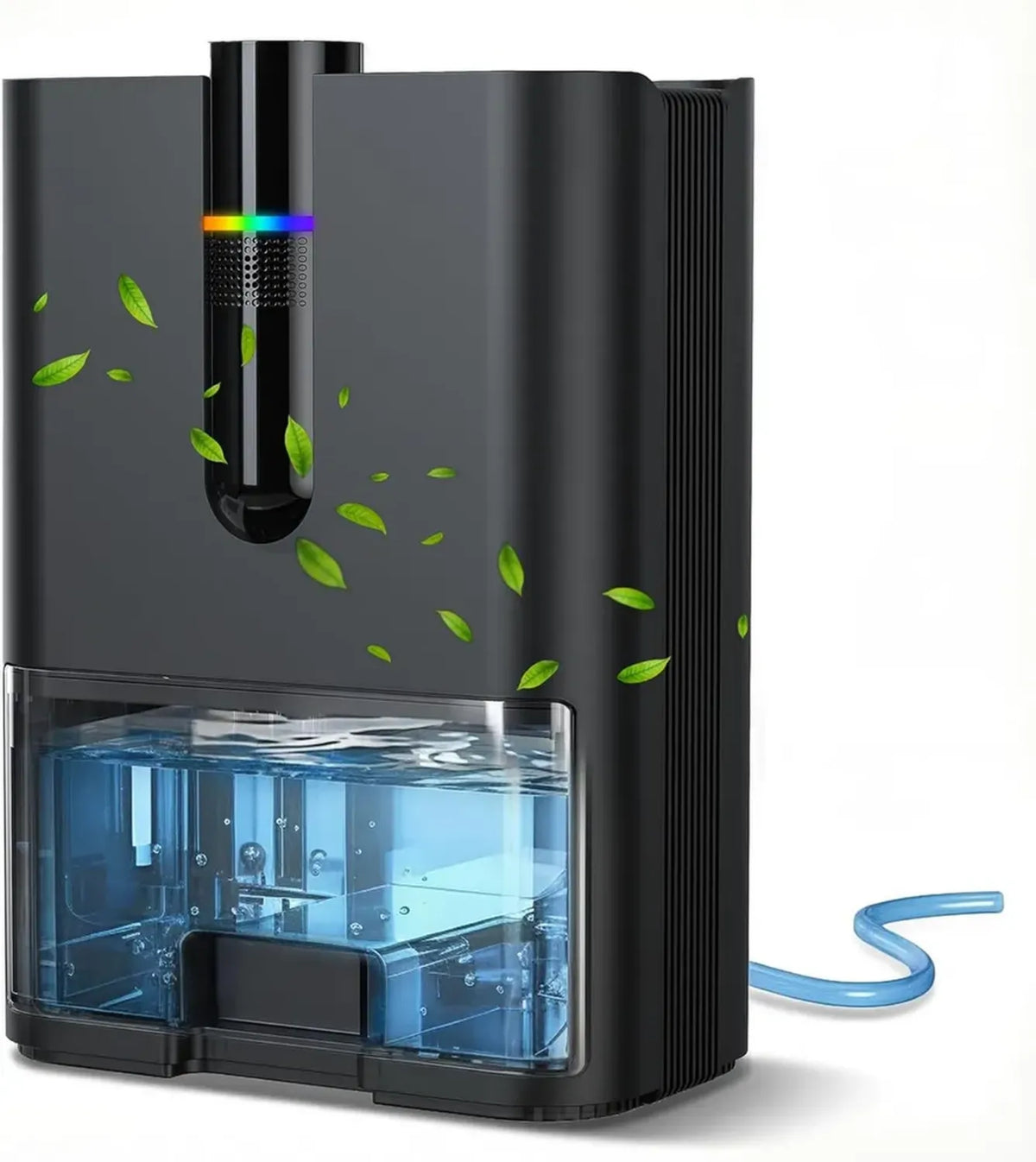 Deumidificatore Silenzioso 2500ML con Scarico Automatico e Modalità Sleep