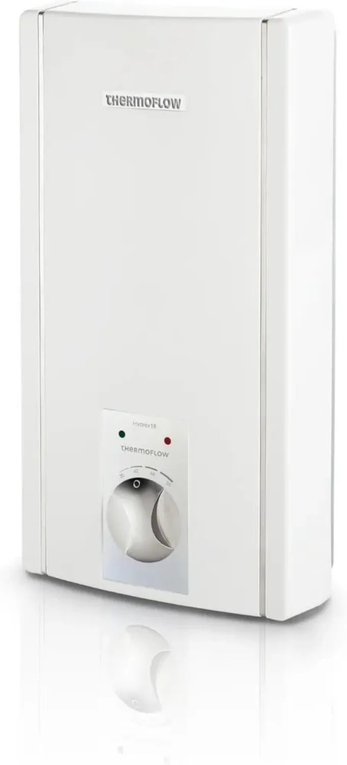 Hydrex18 Scaldabagno Istantaneo 18 kW, 400 V, Acqua Calda Fino a 55°C, Attacco G 1/2', Portata 10 L/min