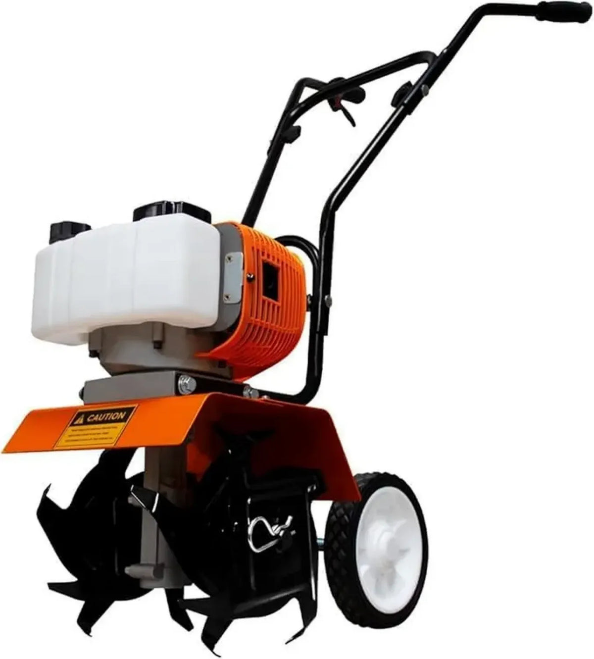 Motozappa a Benzina 52cc, 2 Tempi, Larghezza 30cm, Profondità 15cm, Lame in Acciaio Resistente