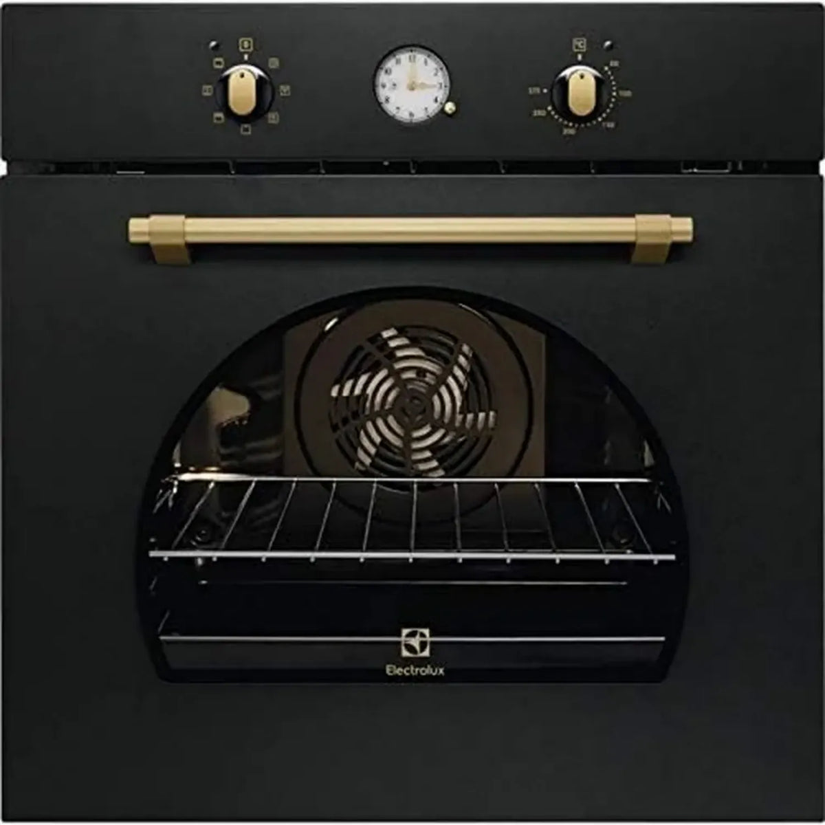 Electrolux - Forno Multifunzione 60 cm Nero con Dettagli in Bronzo