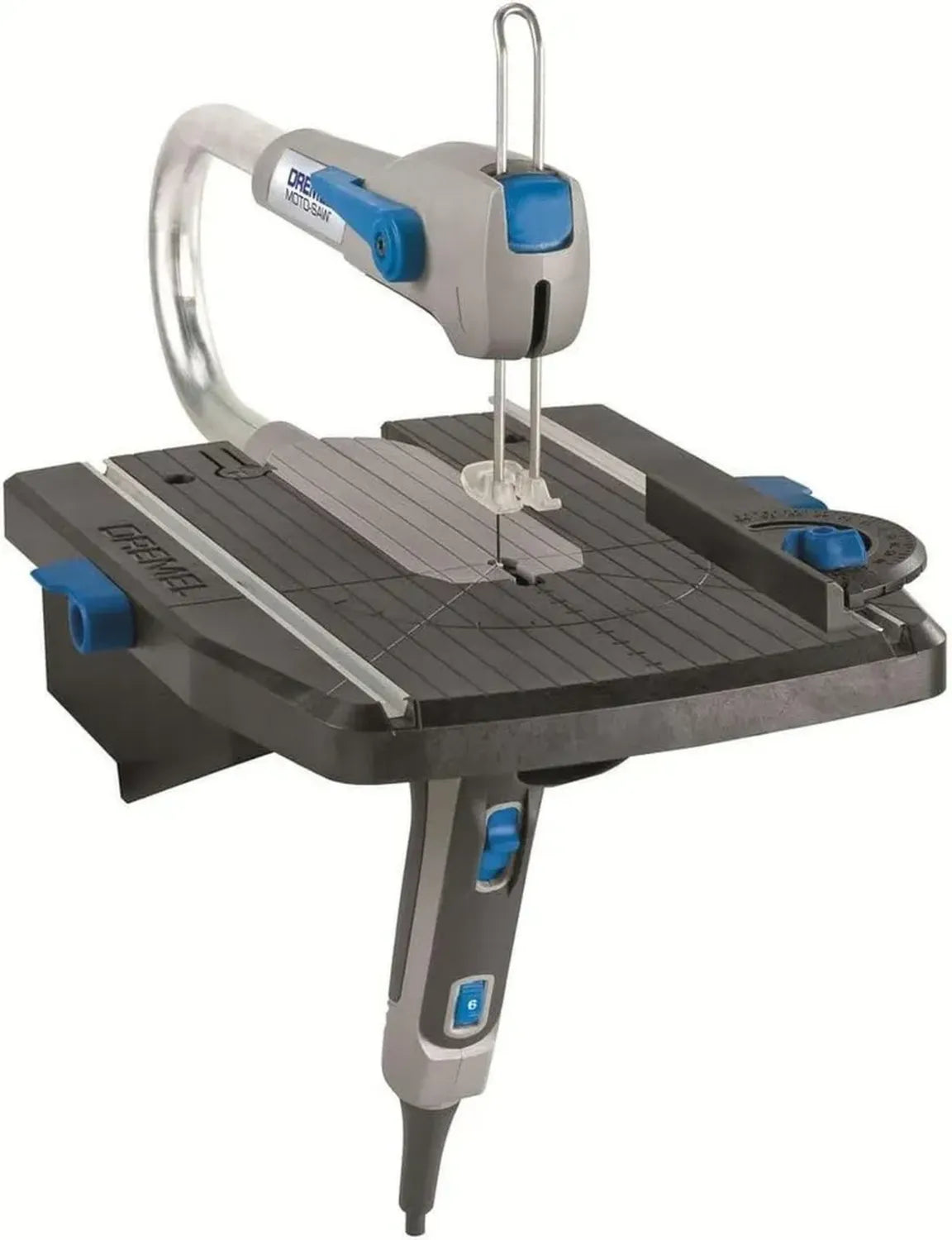 Dremel Moto-Saw - Sega da traforo portatile 70W con lame multifunzionali e guida di precisione