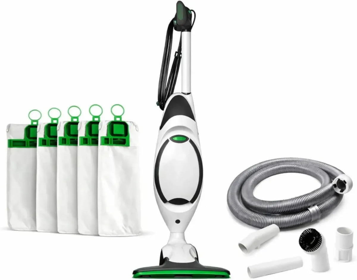 Aspirapolvere Folletto VK150 con Accessori Completi e Sacchetti Compatibili
