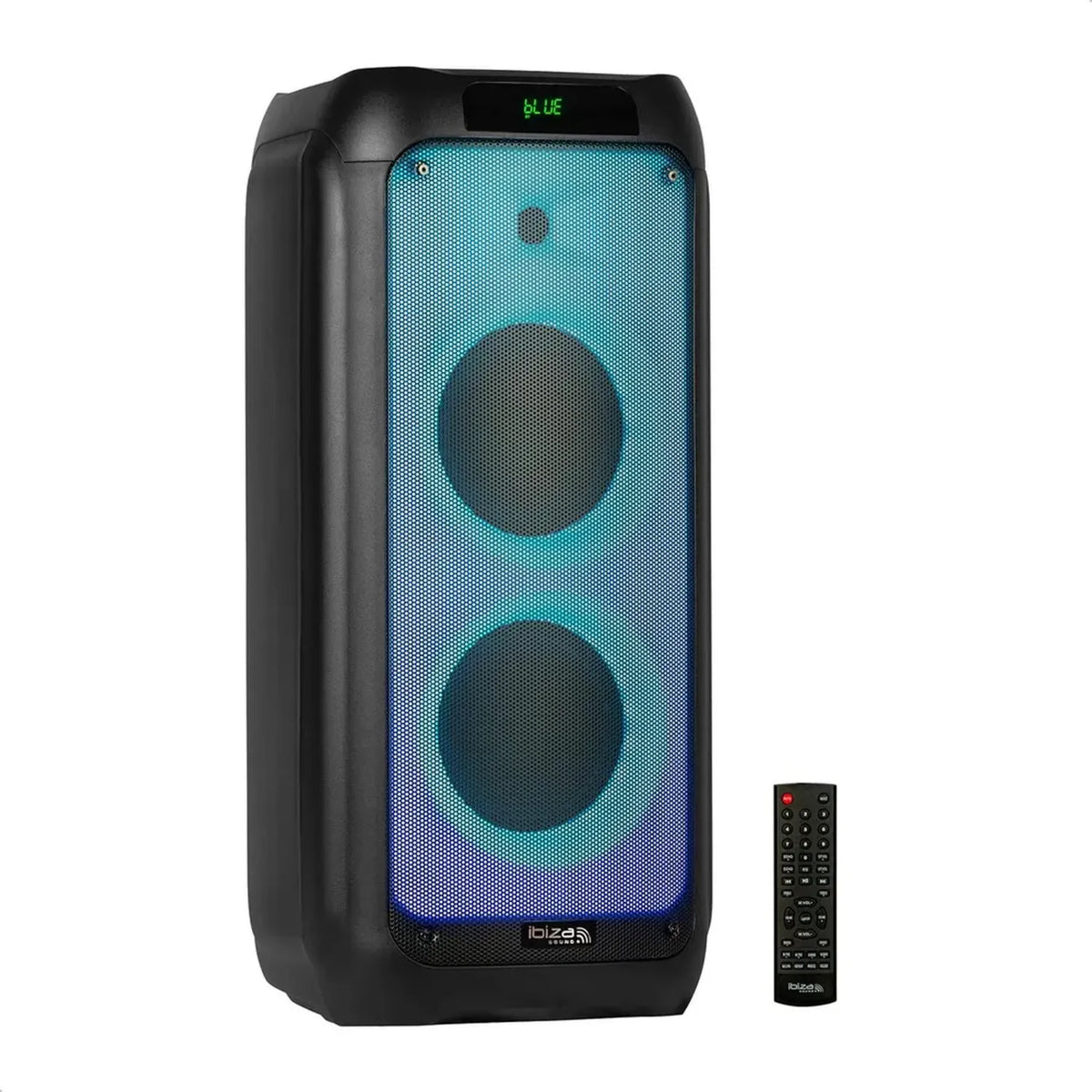 Sistema di Altoparlanti Bluetooth 600W Ibiza con Effetti LED e Connessione TWS